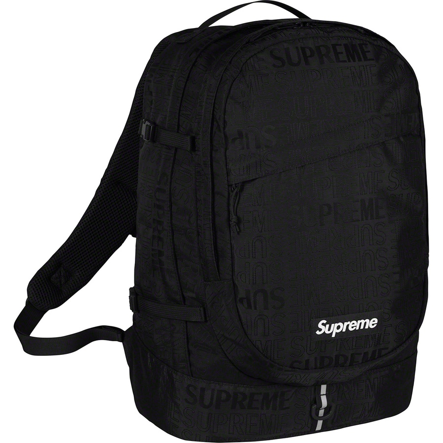 Supreme Backpack (SS19) Black Novelship